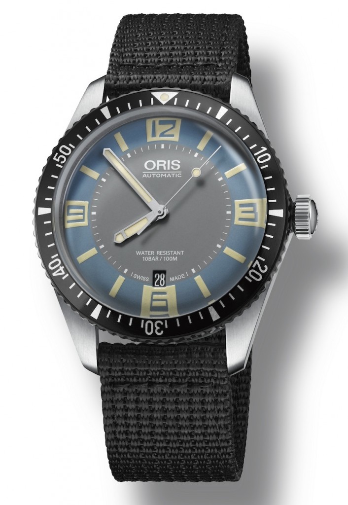 The New  Watch Arrival:Oris Divers Sixty-Five Watch With Grey and‘Deauville Blue’ Dial