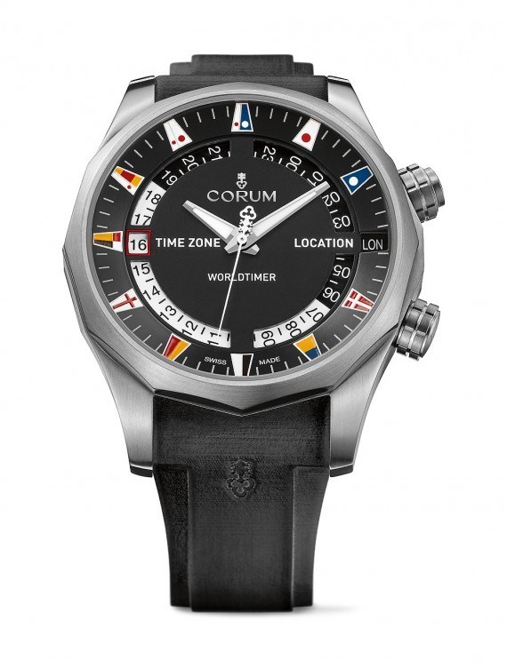 Corum Admirals Cup Collection Expands with Legend 47 Worldtimer