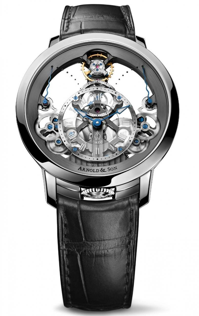 Arnold & Son Time Pyramid Watch Now In Steel Watch Releases 
