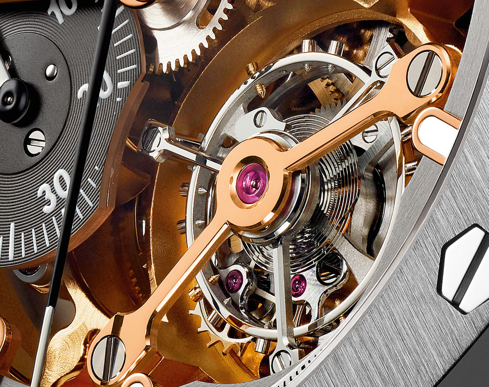Audemars Piguet Royal Oak Tourbillon Chronograph Openworked Material Good Watch Watch Releases 