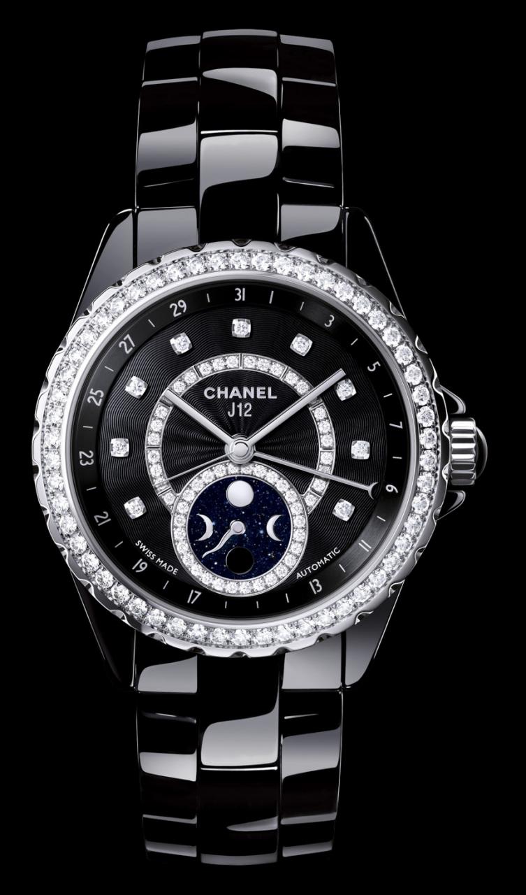 Chanel Announces J12 Moonphase 38MM Watch Watch Releases 