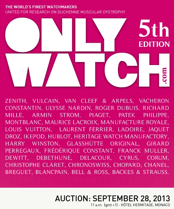 ONLY WATCH 2013: See What Brands To Expect Wild Watches From Sales & Auctions 