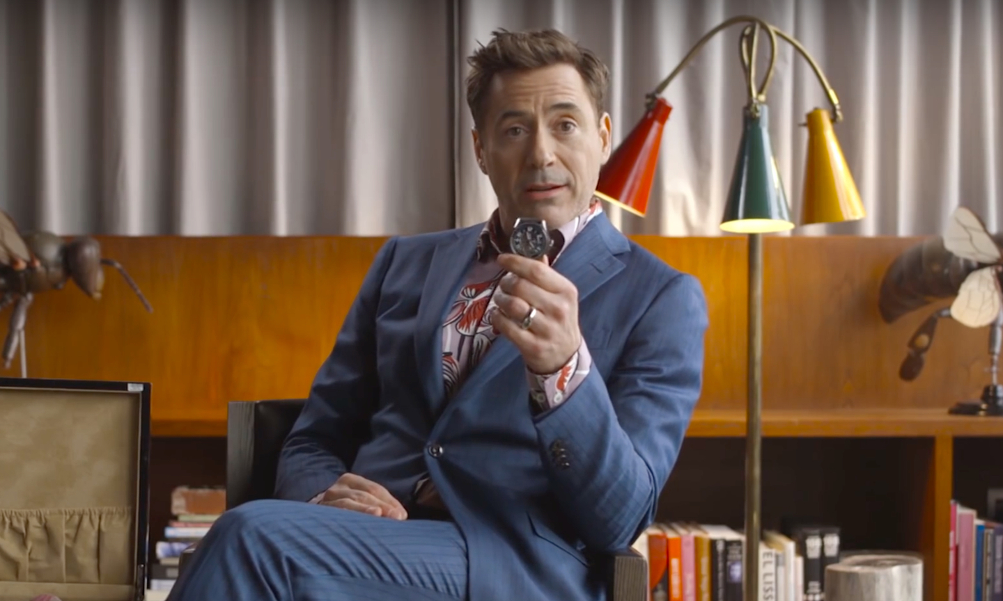 Robert Downey Jr. showed off his watch collection to GQ Style