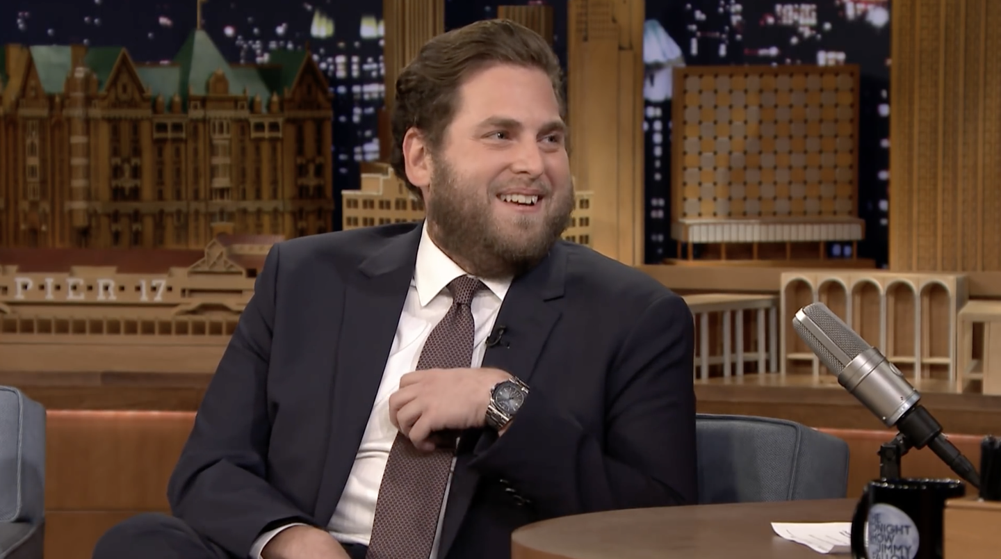 Spotted : Jonah Hill Wear Patek Philippe Nautilus (Ref. 5711/1A-010)On the Tonight Show