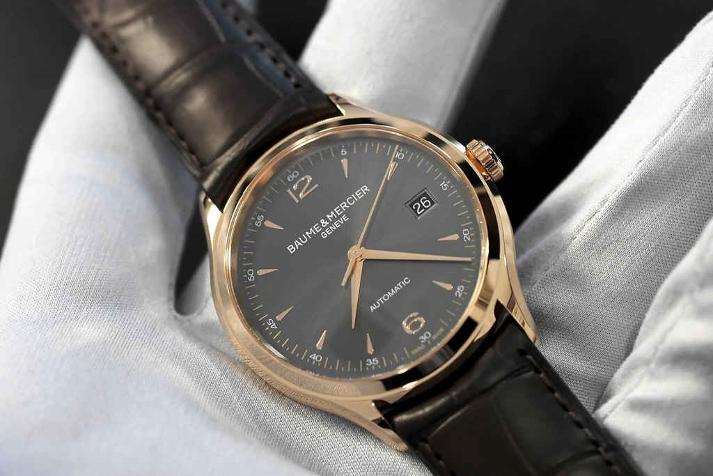Hands-On With The Baume  Mercier Clifton 18K Red Gold