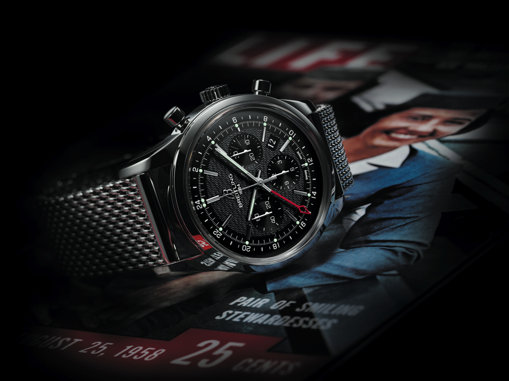 The Breitling Transocean Chronograph GMT