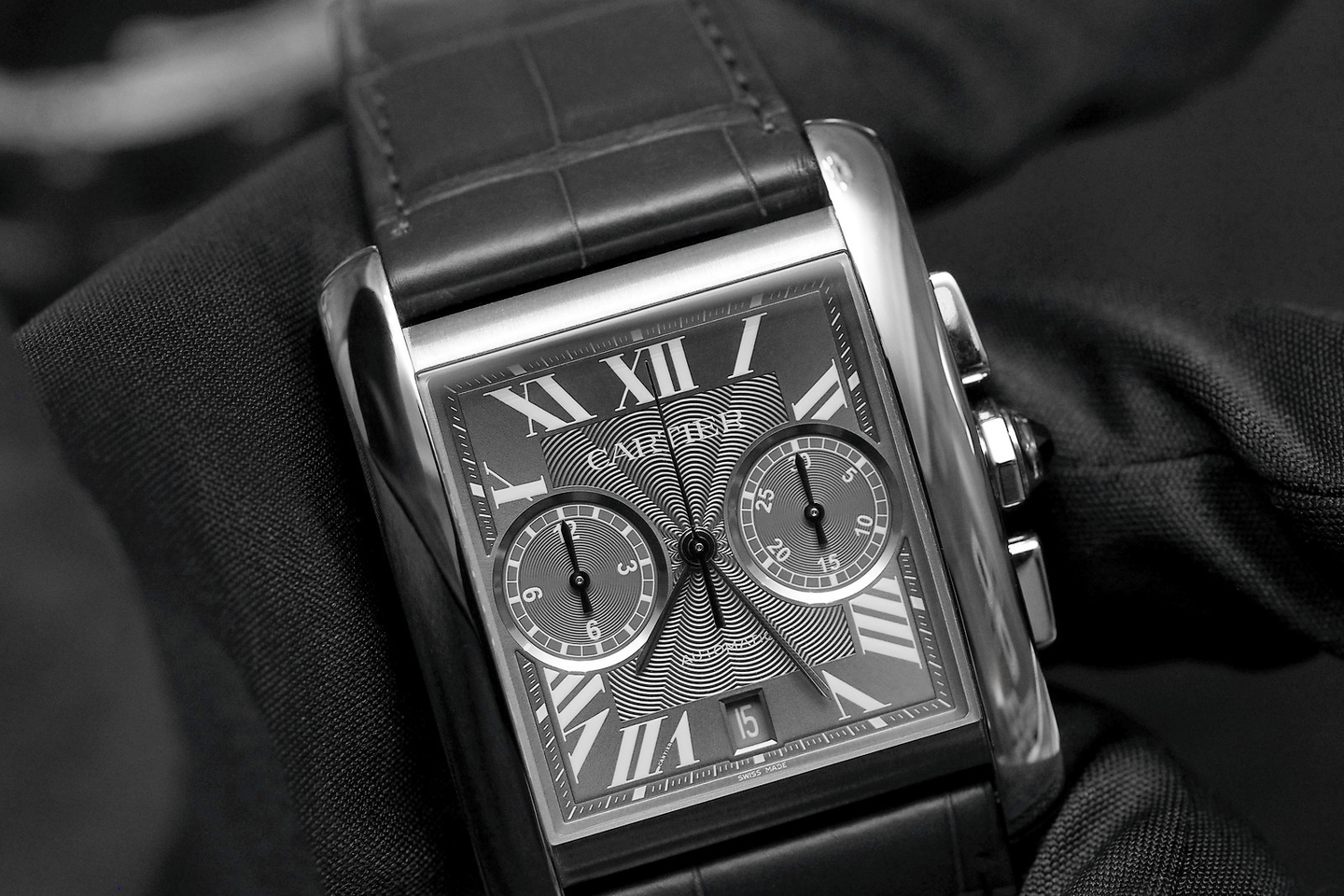 Hands-on with Cartier Tank MC Chronograph in steel