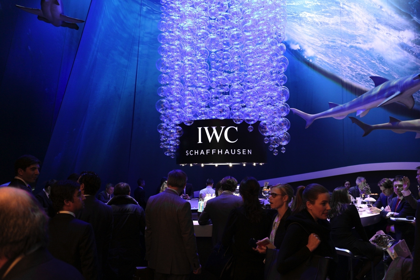 IWC Submerges SIHH booth to launch new Aquatimer Dive Watch Collection