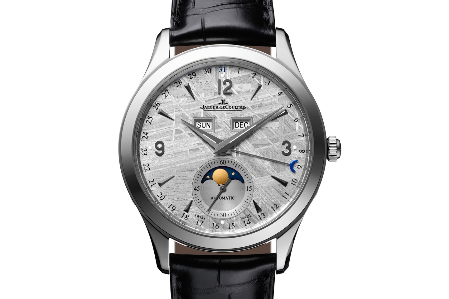 SIHH 2015: Jaeger-LeCoultre Master Calendar with meteorite dial