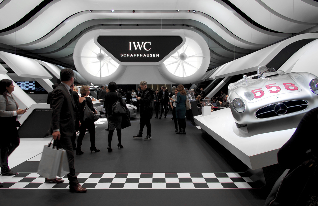 IWC and Mercedes at SIHH 2013