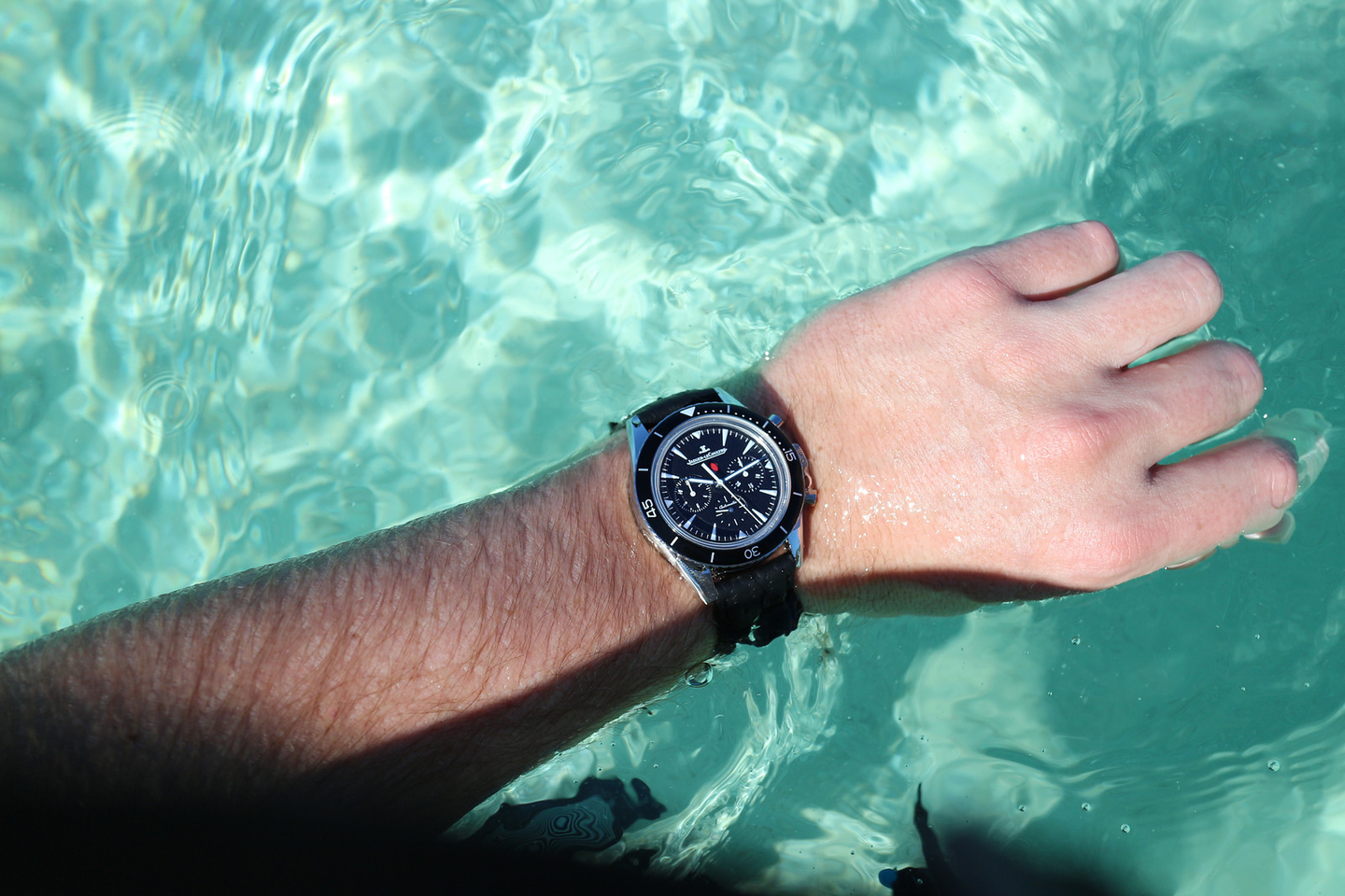 REVIEW: From the Boardroom to the Beach, The Jaeger-LeCoultre Deep Sea Chronograph (Part II)