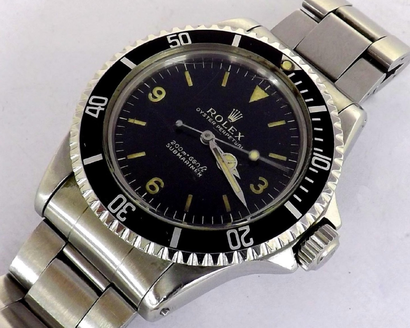 Original owner Rolex Submariner Ref. 5513 Explorer dial with box and papers to be auctioned