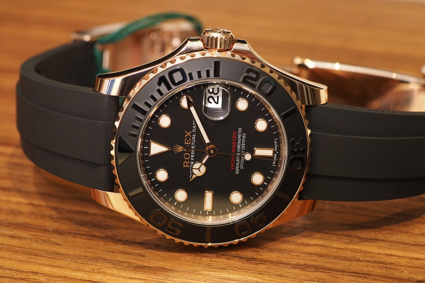 The new Rolex Yacht-Master in Everose Gold with Cerachrom Bezel