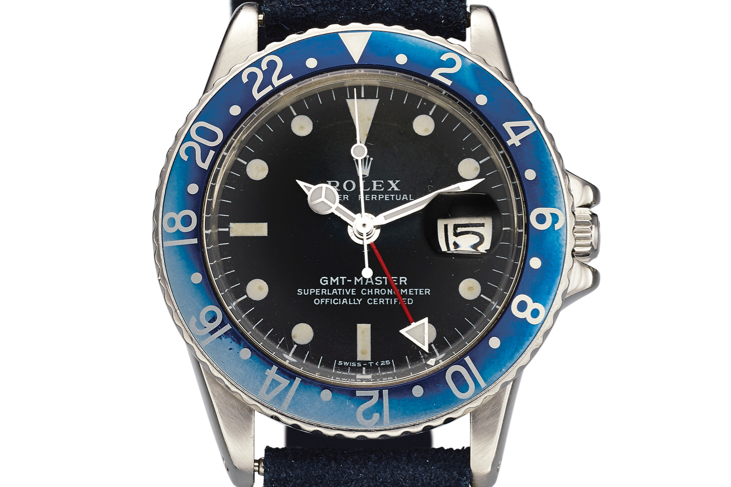 Rolex GMT Master 1675 with Blue Bezel