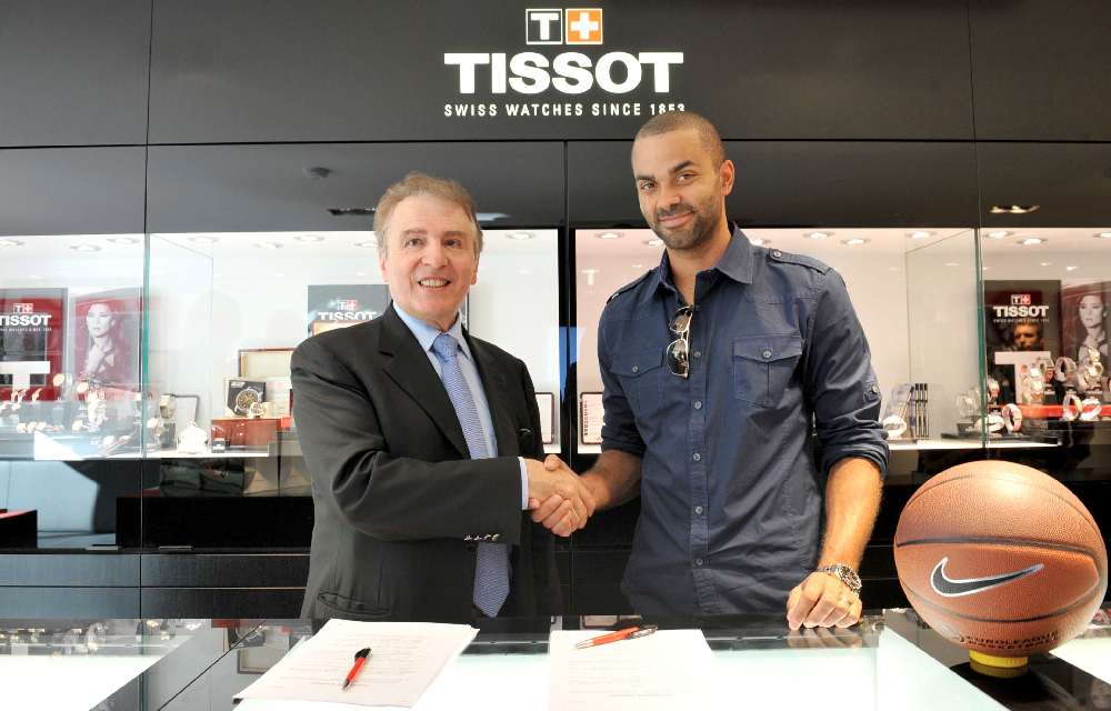 Tissot signs NBA star Tony Parker as ambassador