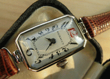 Exploding Numerals 1928 With Hermes Gold Ladies Watch