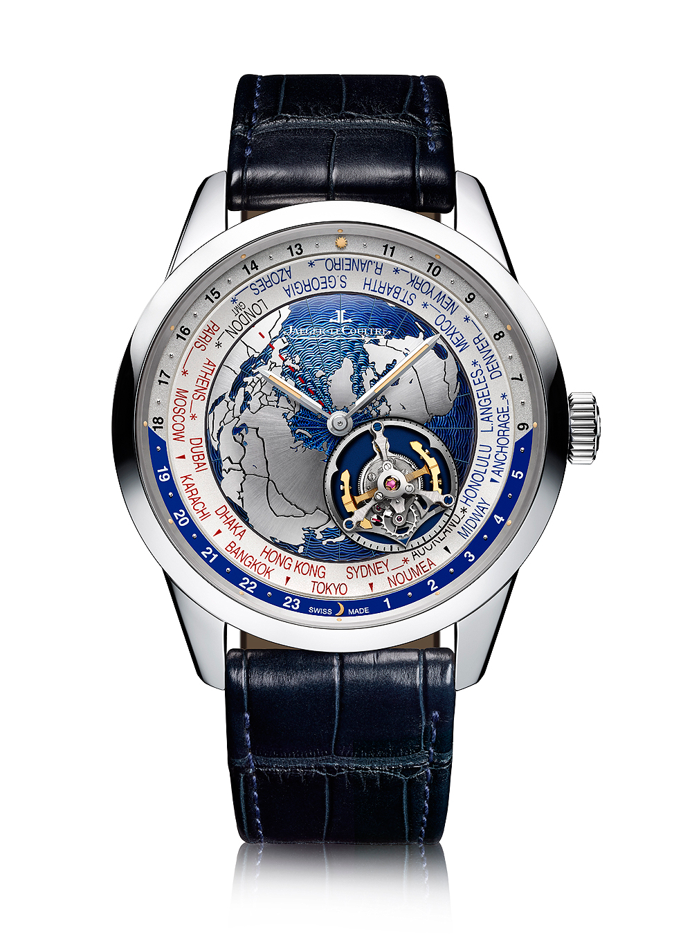 Jaeger-LeCoultre Geophysic Collection Expands with Tourbillon Universal Time