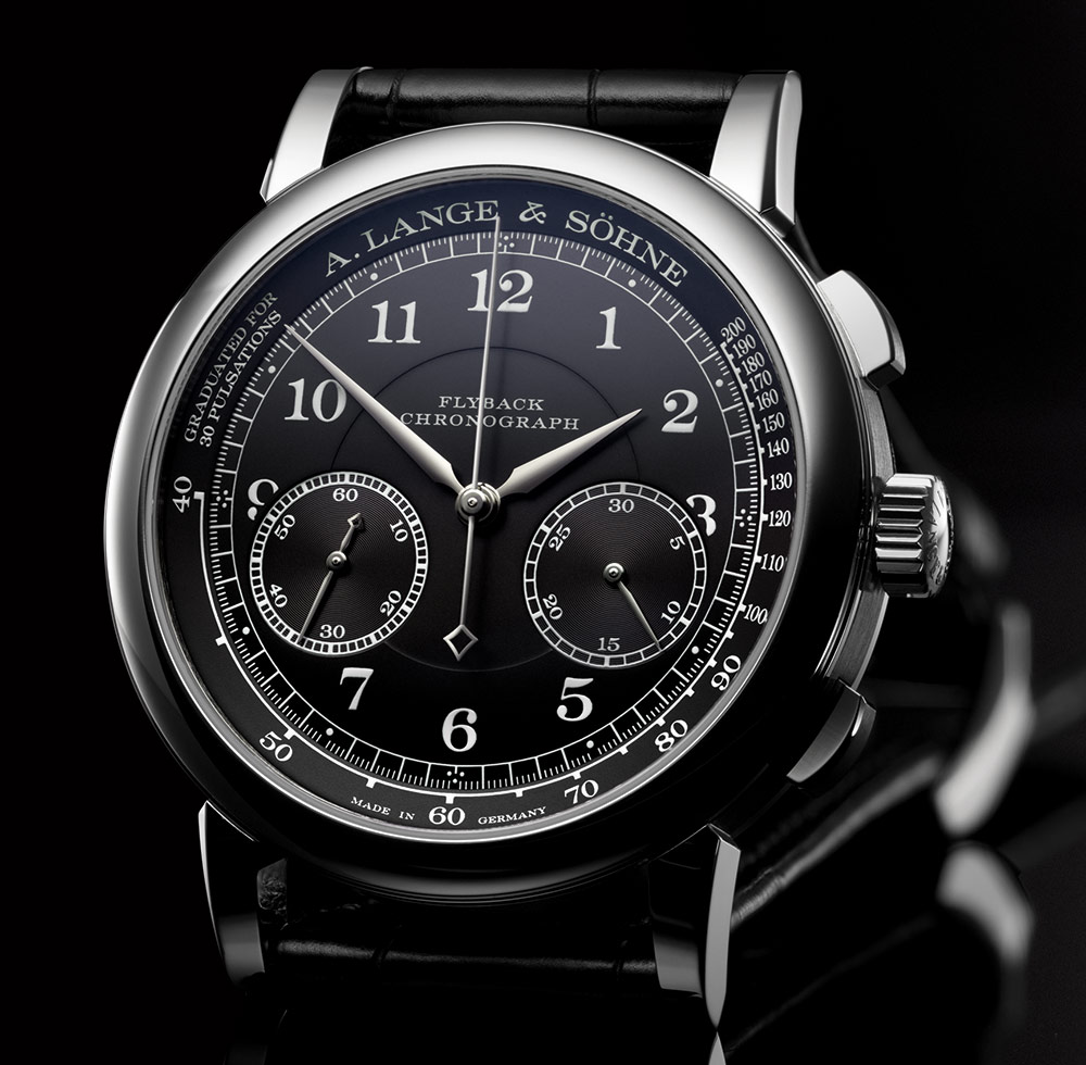 A. Lange & Söhne 1815 Chronograph Watch With Black Dial