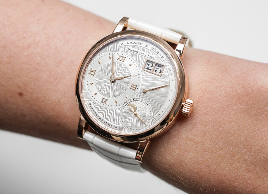 A. Lange & Söhne Little Lange 1 Moon Phase & Saxonia Ladies Watches Hands-On Hands-On