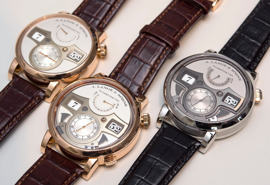 Three Incredible A. Lange & Söhne Zeitwerk Watches Hands-On
